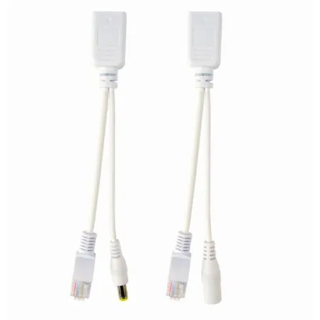 GEMBIRD ADAPTER RJ45-DC POE 0.15M