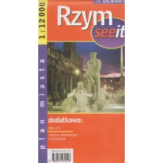 RZYM PLAN MIASTA 1:12 000 SEEIT