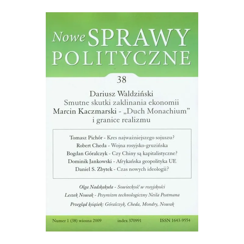 NOWE SPRAWY POLITYCZNE - Sprawy Polityczne