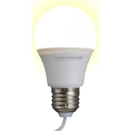 Przenośna Żarówka Led Esperanza Usb 5W 460Lm Ciepła Barwa 2,5M Kabel