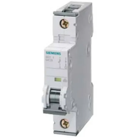WYŁĄCZNIK AUTOMATYCZNY NADPRĄDOWY SIEMENS 5SY4110-7 1P C 10A 10KA 230/400V SENTRON