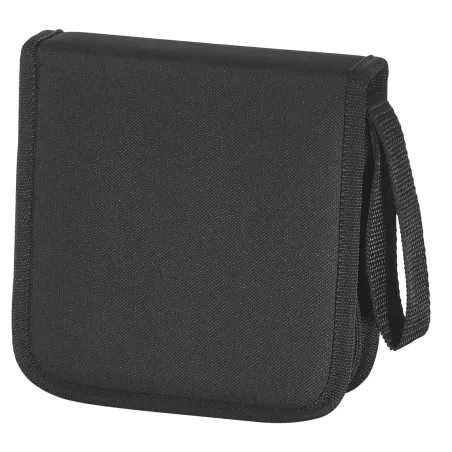 Pokrowiec Etui Na 32 Płyty Cd Dvd Blu-Ray Wallet Czarny Hama