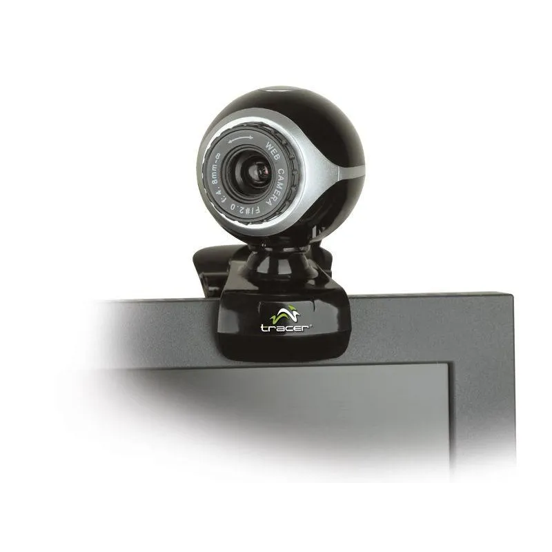 KAMERA INTERNETOWA TRACER GAMMA CAM 640x480 30FPS USB CZARNO-SREBRNA