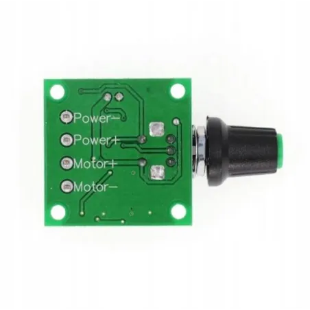 Regulator Obrotów Silnika Dc Pwm 1.8V–15V 2A Moduł Z Potencjometrem