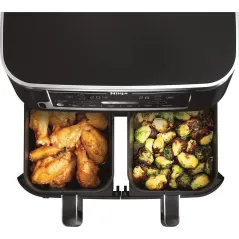 FRYTKOWNICA BEZTŁUSZCZOWA AIR FRYER Z PODWÓJNYM KOSZEM I TERMOMETREM NINJA AF451EU XXL