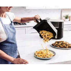 FRYTKOWNICA BEZTŁUSZCZOWA AIR FRYER Z PODWÓJNYM KOSZEM I TERMOMETREM NINJA AF451EU XXL