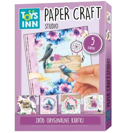 ZESTAW DO WYKONYWANIA KARTEK PTASZEK STNUX 3+
