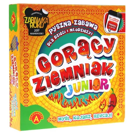 GORĄCY ZIEMNIAK JUNIOR GRA PLANSZOWA ALEXANDER 4+