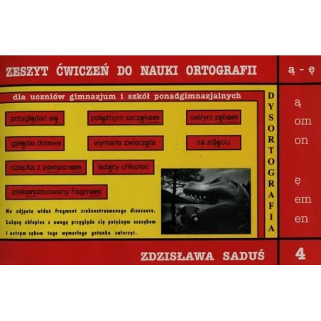 Zeszyt Ćwiczeń Do Nauki Ortograffi Zeszyt Ćwiczeń Do Nauki Ortograffi