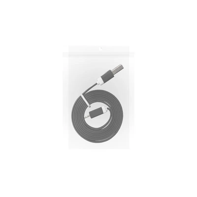 KABEL USB - MICRO USB GLOBAL TECHNOLOGY 1M CZARNY PŁASKI