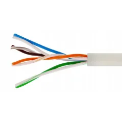Kabel Sieciowy Lan Patchcord Neku Utp 5E 0,5M Szary Rj45-Rj45
