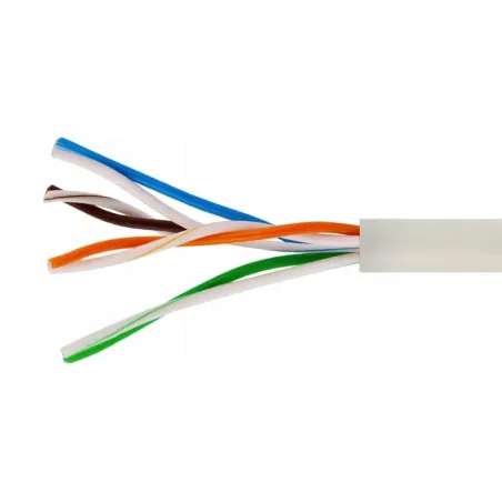 Kabel Sieciowy Lan Patchcord Neku Utp 5E 0,5M Szary Rj45-Rj45