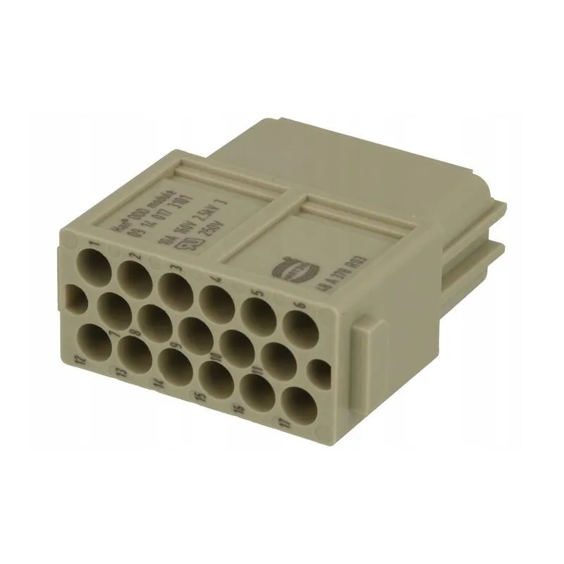 MODUŁ HARTING HAN DDD 17-PIN ŻEŃSKI 10A 09140173101