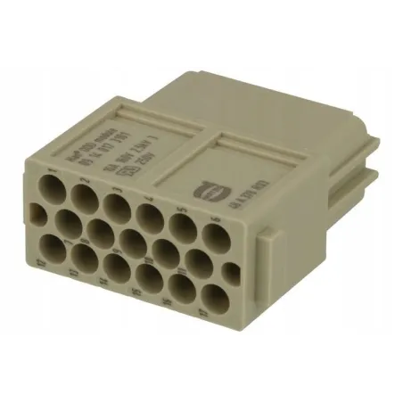 MODUŁ HARTING HAN DDD 17-PIN ŻEŃSKI 10A 09140173101