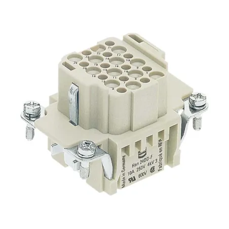 WKŁADKA STYKOWA ŻEŃSKA HARTING 24-PIN HAN 24DD-F-C 09160243101
