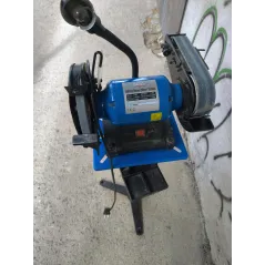 SZLIFIERKA KAMIENIOWO-TAŚMOWA 200 MM 300W + PODSTAWA STOJAK REGULOWANA UŻYWANA JAK NOWA