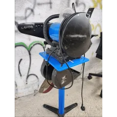 SZLIFIERKA KAMIENIOWO-TAŚMOWA 200 MM 300W + PODSTAWA STOJAK REGULOWANA UŻYWANA JAK NOWA