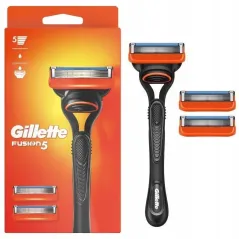 MASZYNKA DO GOLENIA GILLETTE FUSION5 + 3 WKŁADY OSTRZY