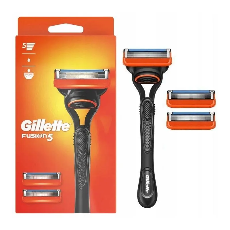 MASZYNKA DO GOLENIA GILLETTE FUSION5 + 3 WKŁADY OSTRZY