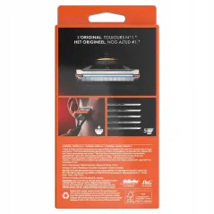Maszynka Do Golenia Gillette Fusion5 + 3 Wkłady Ostrzy