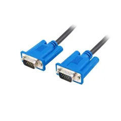 KABEL PRZEWÓD DO MONITORA PROJEKTORA VGA-VGA 15-PIN D-SUB 1.5M FHD 1080P EKRANOWANY