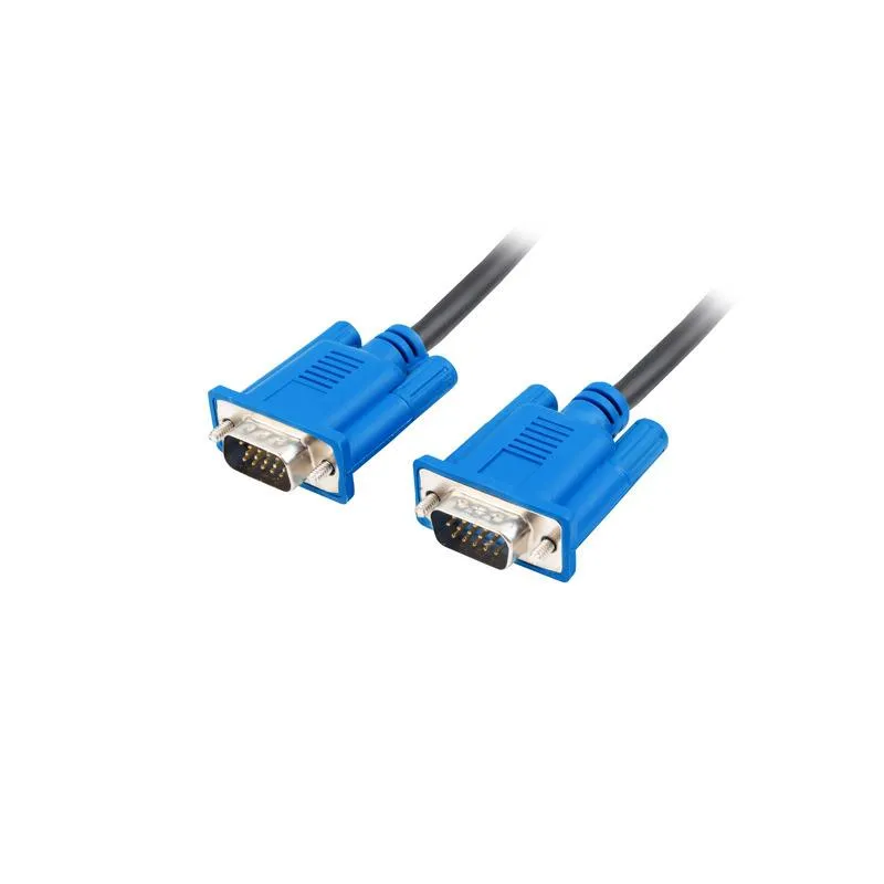 KABEL PRZEWÓD DO MONITORA PROJEKTORA VGA-VGA 15-PIN D-SUB 1.5M FHD 1080P EKRANOWANY