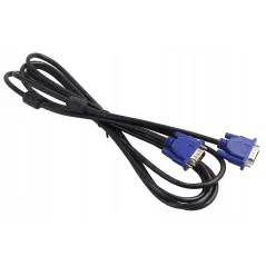 Kabel Przewód Do Monitora Projektora Vga-Vga 15-Pin D-Sub 1.5M Fhd 1080P Ekranowany
