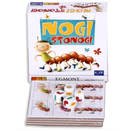 Supernogi Stonogi Rodzinna Gra Planszowa 4+