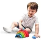 Lalaboom Kulko-Klocki Wkręca Tęcza Klocki Sensoryczne 18M+ Lalaboom Kulko-Klocki Wkręca Tęcza Klocki Sensoryczne 18M+