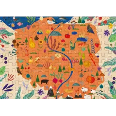 Mapa Polski Puzzle 1000 Elementów By Ana Rudak Dla Dorosłych I Młodzieży