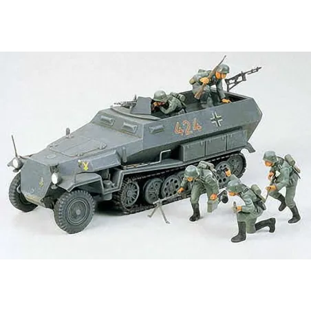 German Hanomag Sdkfz 251/1 Model Do Sklejania 1:35 Tamiya 35020