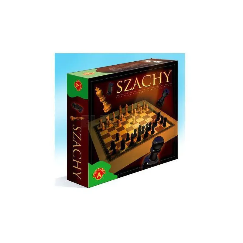 SZACHY POLSKIE DREWNIANE ALEXANDER Z CERTYFIKATEM FSC® 32X25 CM