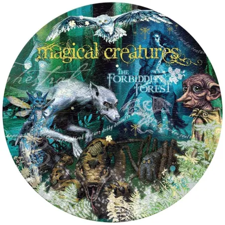 Harry Potter Puzzle Okrągłe 500 Elementów Magical Creatures 10+