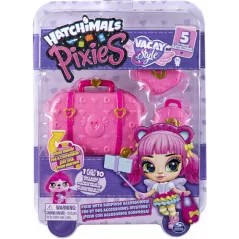 HATCHIMALS ZESTAW PIXIES STYLOWE WAKACJE – LALKA W WALIZCE