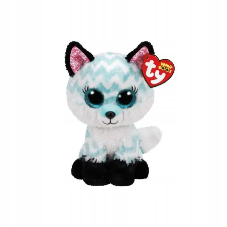MASKOTKA TY BEANIE BOOS ATLAS WODNY LIS CHEVRON 15 CM