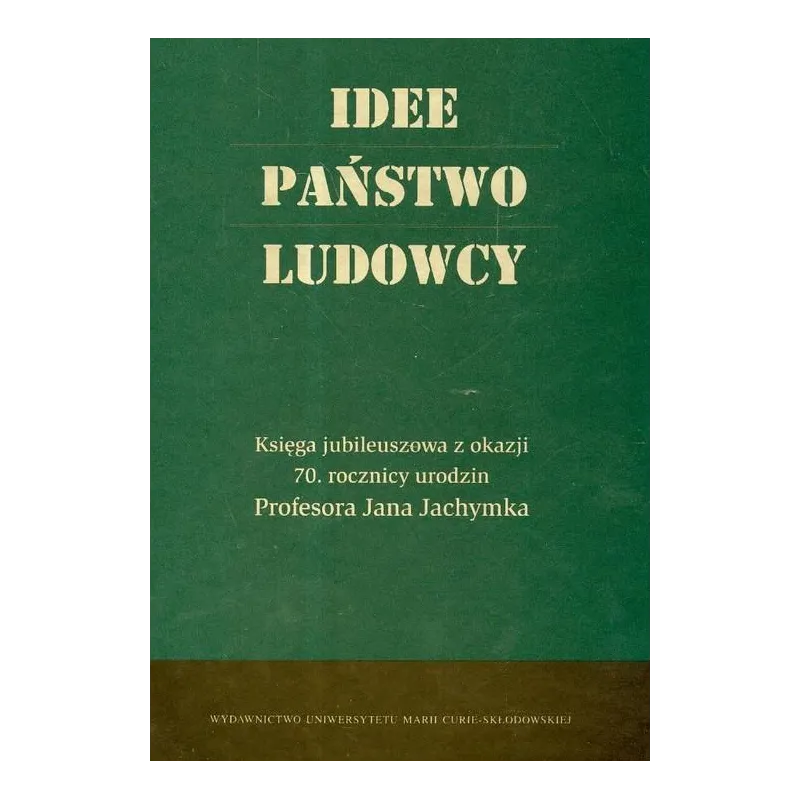 IDEE PAŃSTWO LUDOWCY - UMCS