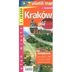 KRAKÓW PLAN MIASTA 1 : 18 000 - Demart