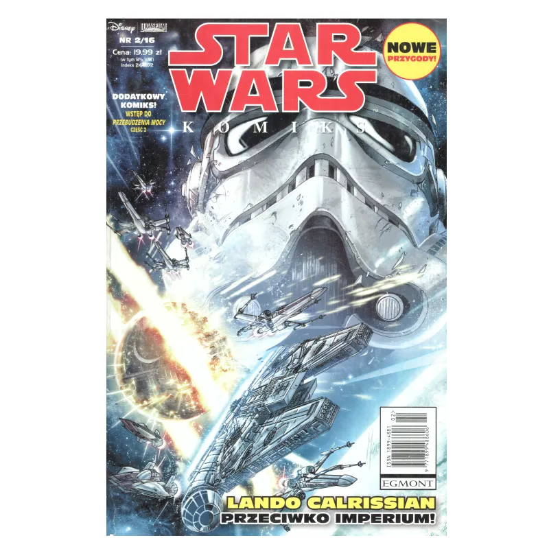 STAR WARS KOMIKS 2/16 LANDO CALRISSIAN PRZECIWKO IMPERIUM - Egmont