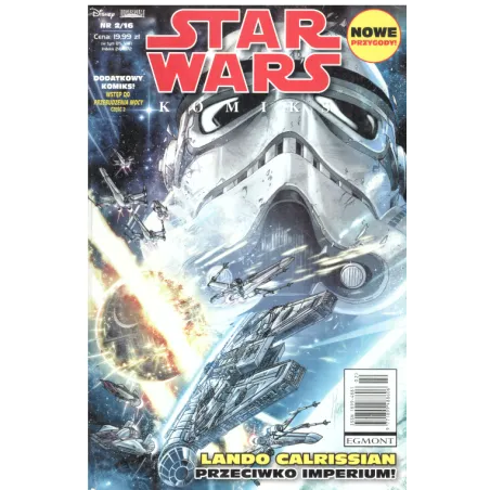 STAR WARS KOMIKS 2/16 LANDO CALRISSIAN PRZECIWKO IMPERIUM - Egmont