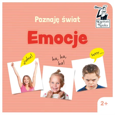 EMOCJE. POZNAJĘ ŚWIAT. KAPITAN NAUKA 2+ - Edgard