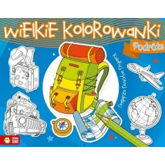 PODRÓŻE WIELKIE KOLOROWANKI 6+ Warda Justyna - Zielona Sowa