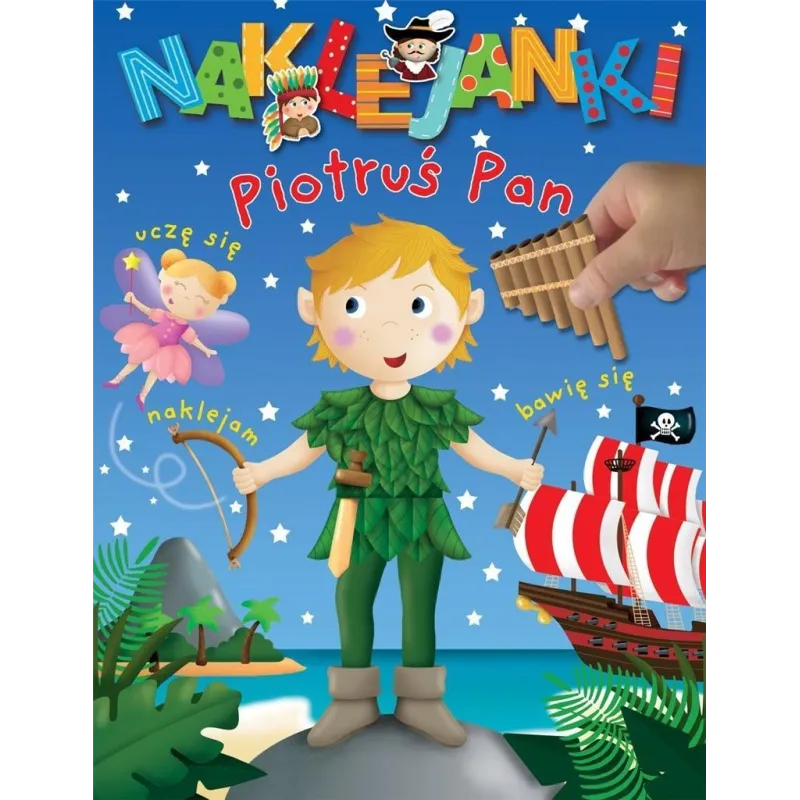 PIOTRUŚ PAN. NAKLEJANKI - Olesiejuk