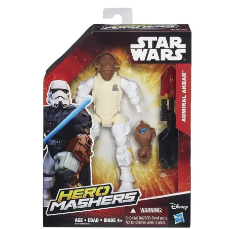 STAR WARS HERO MASHERS FIGURKA ADMIRAL AKBAR 4+ - Hasbro
