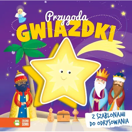Przygoda Gwiazdki. Książka Z Szablonami Do Odrysowania 1+ Przygoda Gwiazdki. Książka Z Szablonami Do Odrysowania 1+