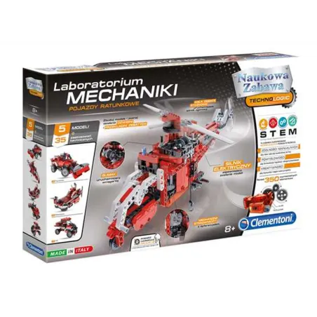Pojazdy Ratunkowe Klocki Konstrukcyjne Laboratorium Mechaniki 8+