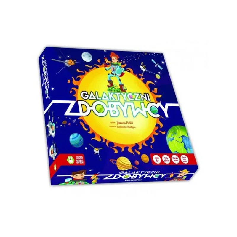 GALAKTYCZNI ZDOBYWCY GRA PLANSZOWA 6+