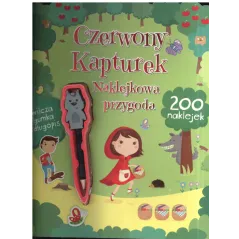 CZERWONY KAPTUREK NAKLEJKOWA PRZYGODA - Olesiejuk
