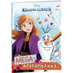 DISNEY KRAINA LODU MEGA KOLOROWANKA - Ameet