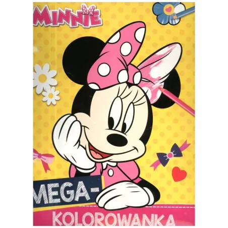 MINNIE MEGA KOLOROWANKA 