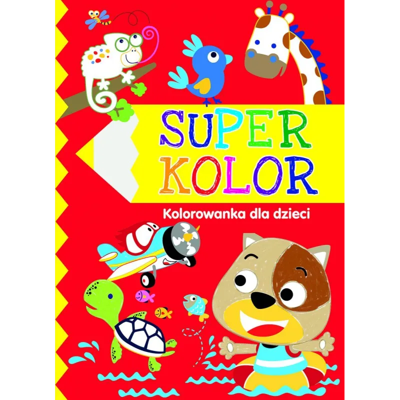 SUPER KOLOR KOLOROWANKA DLA DZIECI 5+ - Olesiejuk